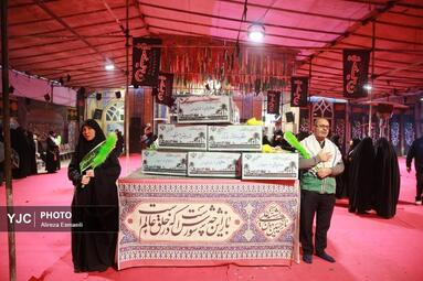 مراسم وداع با پیکر پاک ۱۰۰ شهید گمنام