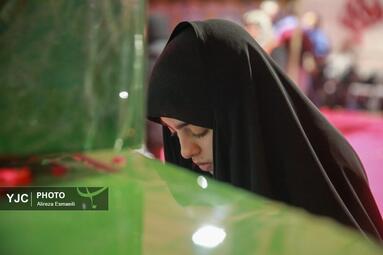 مراسم وداع با پیکر پاک ۱۰۰ شهید گمنام