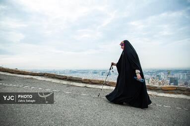کوهپیمایی 110 تیم بانوان به مناسبت روز زن