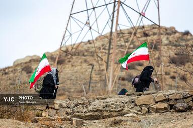 کوهپیمایی 110 تیم بانوان به مناسبت روز زن