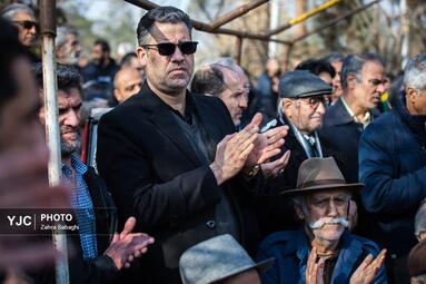 تشییع پیکر «سعید پیردوست»