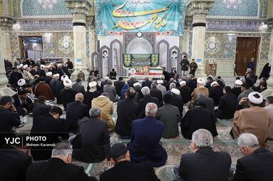 تشییع پیکر معاون وزیر اطلاعات در قم