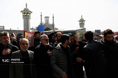 تشییع پیکر معاون وزیر اطلاعات در قم