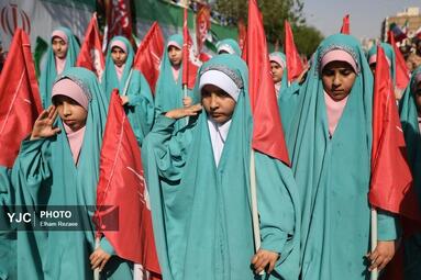 رزمایش دختران جانفدای ایران