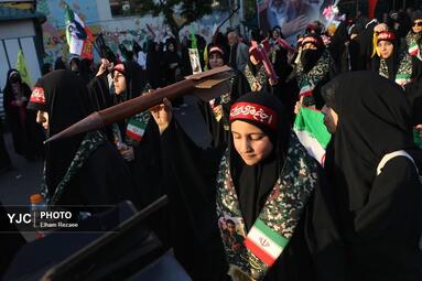 رزمایش دختران جانفدای ایران