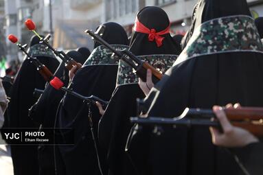 رزمایش دختران جانفدای ایران