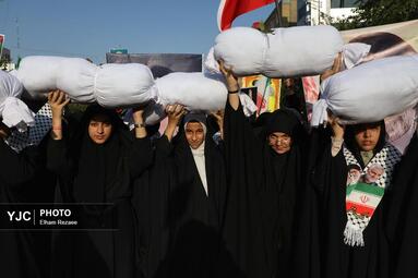 رزمایش دختران جانفدای ایران