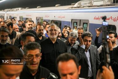 آیین افتتاح ایستگاه مترو «ورزشگاه تختی»