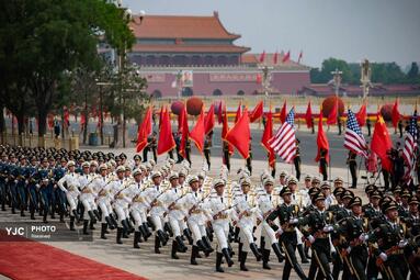 رژه نیروهای نظامی، چین 
