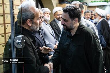 بزرگداشت شهیدعلی لاریجانی درمسجدبلال