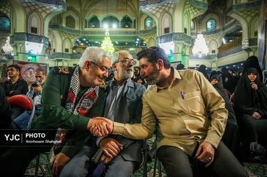 سالگرد شهید سپهبد حسین سلامی در حرم حضرت عبدالعظیم حسنی(ع)