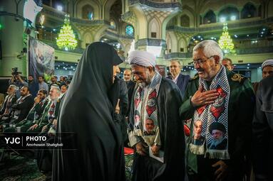 سالگرد شهید سپهبد حسین سلامی در حرم حضرت عبدالعظیم حسنی(ع)