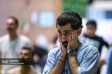 شور جام جهانی در باغ کتاب تهران با تماشای دیدار ایران و بلژیک