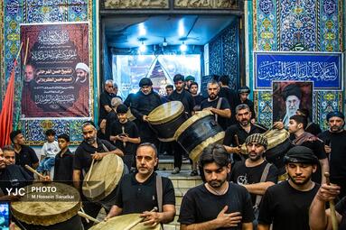 مشعل‌گردانی عراقی‌های دولت‌آباد؛ آیینی ماندگار در عزاداری محرم