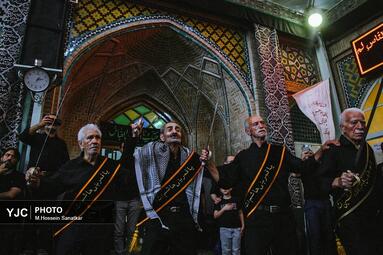 عزاداری تاسوعای حسینی در بازار تهران