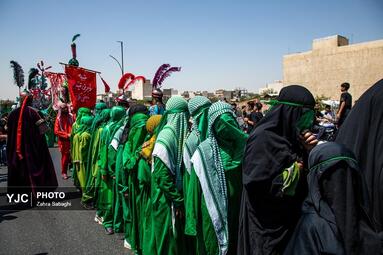 آیین سنتی عزاداری کاروان طایفه «بنی اسد» در تهران
