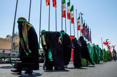 آیین سنتی عزاداری کاروان طایفه «بنی اسد» در تهران