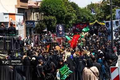 آیین سنتی عزاداری کاروان طایفه «بنی اسد» در تهران